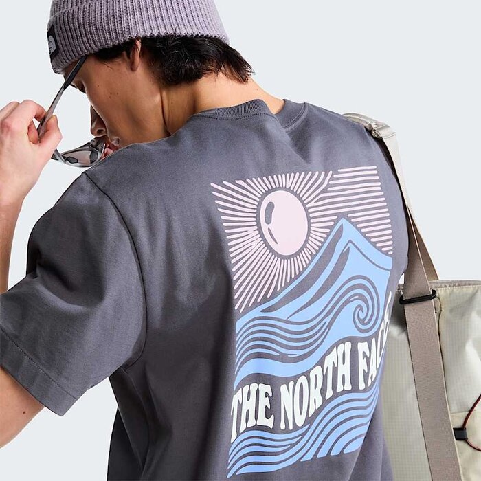 The North Face M' Mountain Escape Relaxed T-Shirt - Anthracite Grey