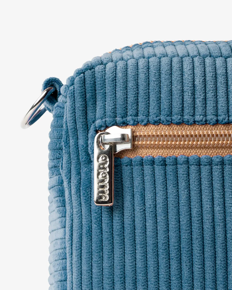 Ementa Fluffy Ikon Cord Bag - Navy