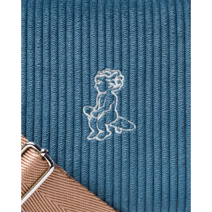 Ementa Fluffy Ikon Cord Bag - Navy