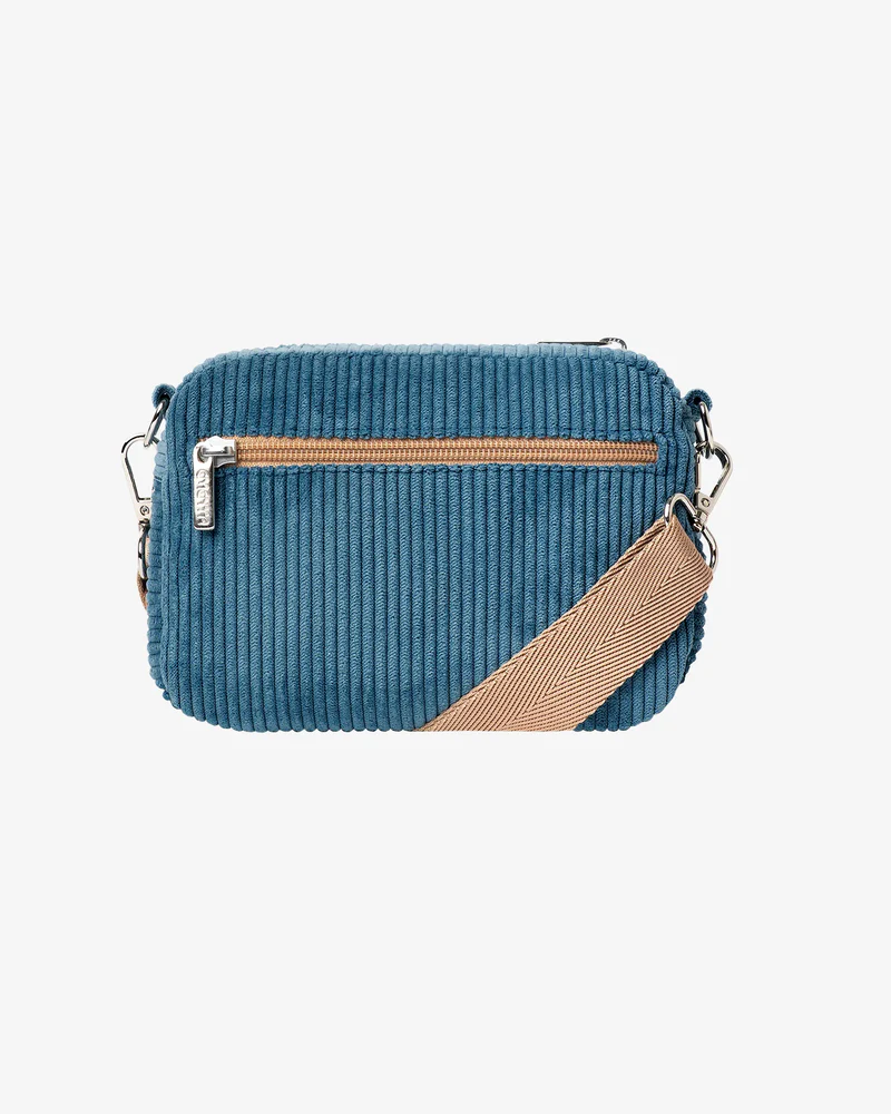 Ementa Fluffy Ikon Cord Bag - Navy