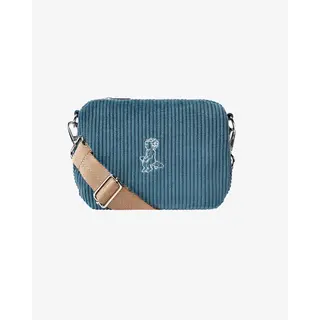 Ementa Fluffy Ikon Cord Bag - Navy