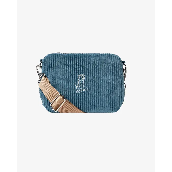 Ementa Fluffy Ikon Cord Bag - Navy