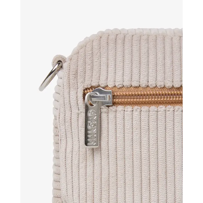 Ementa Fluffy Ikon Cord Bag - Off White