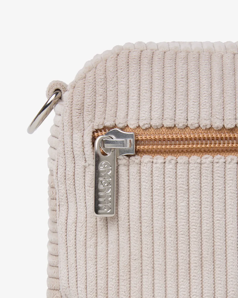 Ementa Fluffy Ikon Cord Bag - Off White