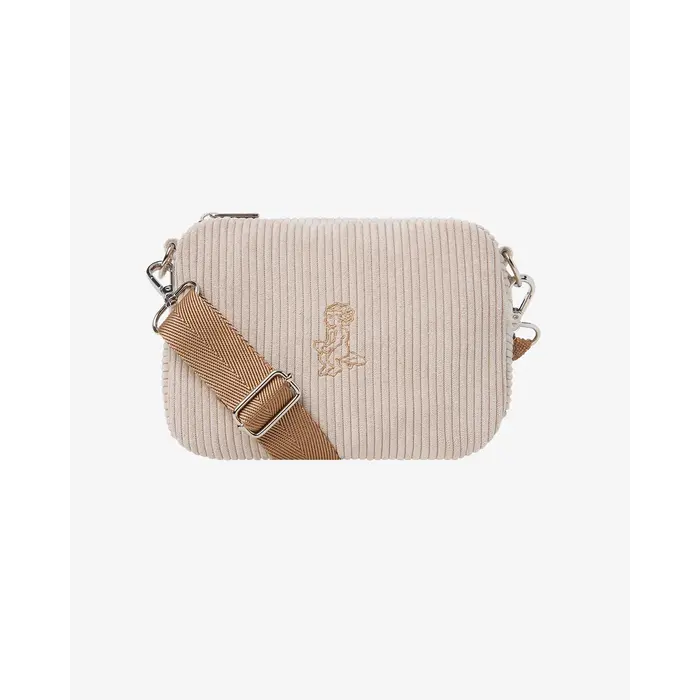 Ementa Fluffy Ikon Cord Bag - Off White