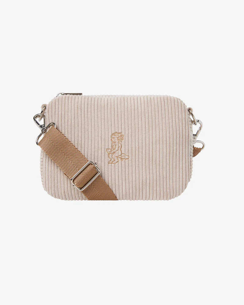 Ementa Fluffy Ikon Cord Bag - Off White