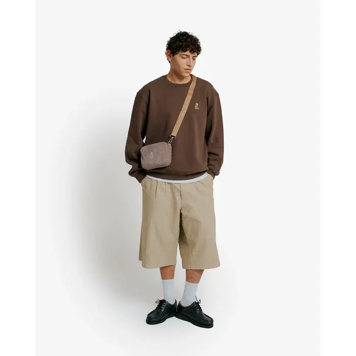 Ementa Fluffy Ikon Cord Bag - Coffee