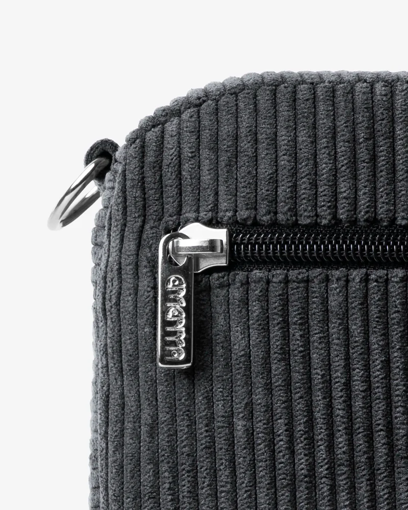 Ementa Fluffy Ikon Cord Bag - Black