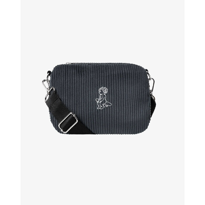 Ementa Fluffy Ikon Cord Bag - Black