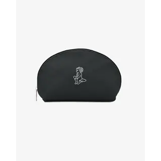 Ementa Signature Napa Necessaire Bag - Black