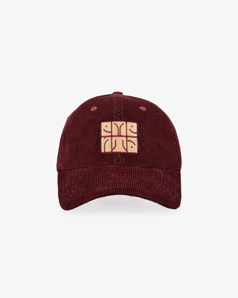 Ementa Totem Cord Cap - Burgundy