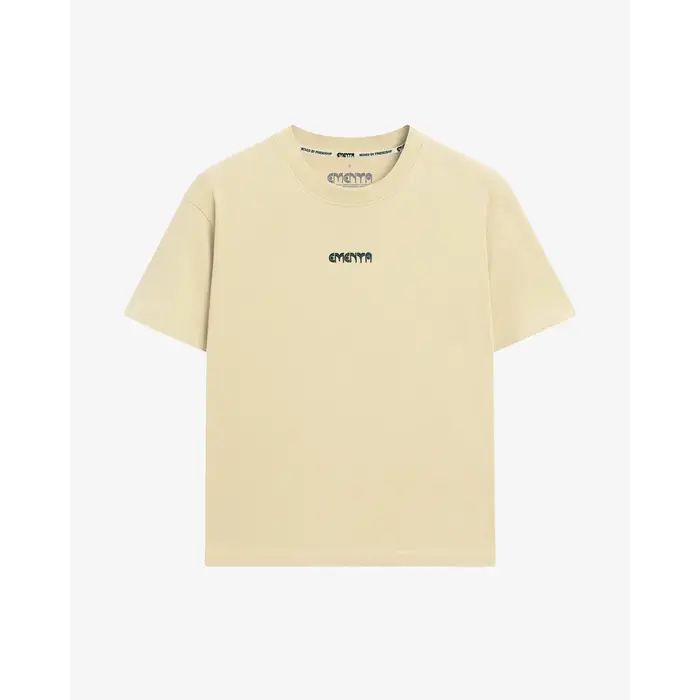 Ementa Bitty S/S T-Shirt - OffWhite/Evergreen