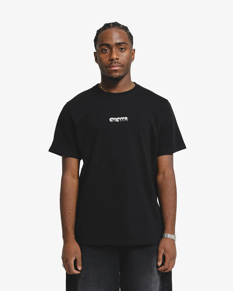 Ementa First Word S/S T-Shirt - Black