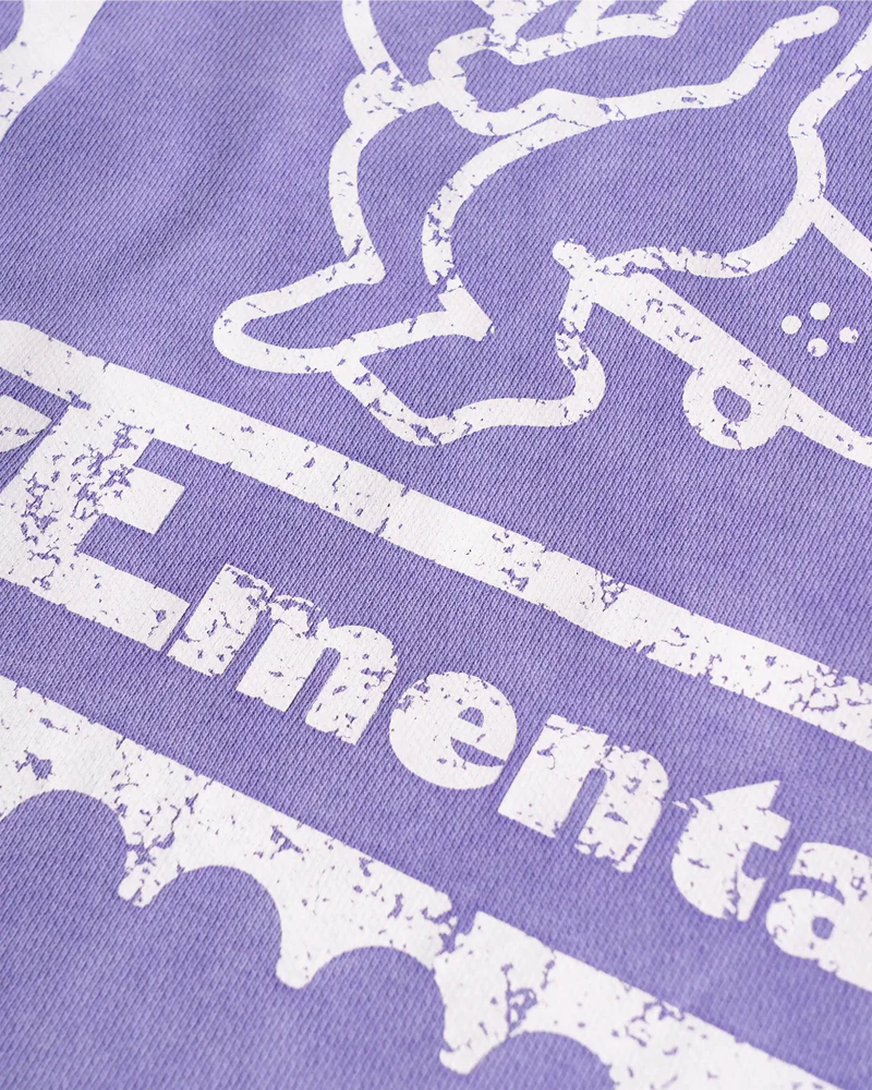 Ementa Ikon Stamp Fade Out Hoodie - Açai