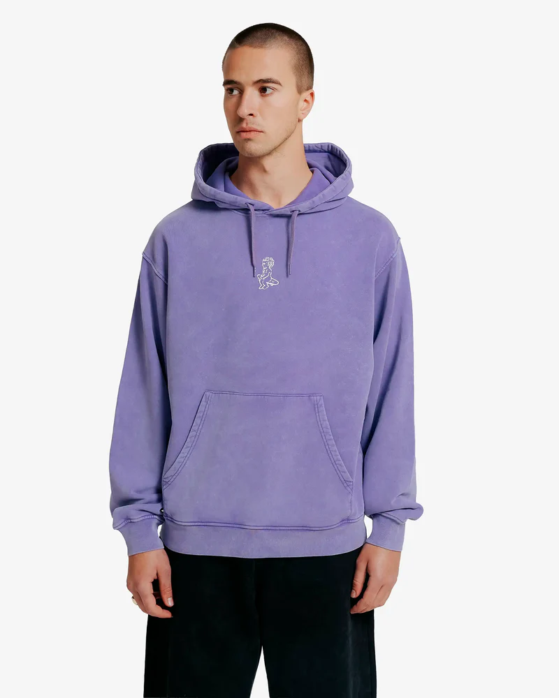 Ementa Ikon Stamp Fade Out Hoodie - Açai