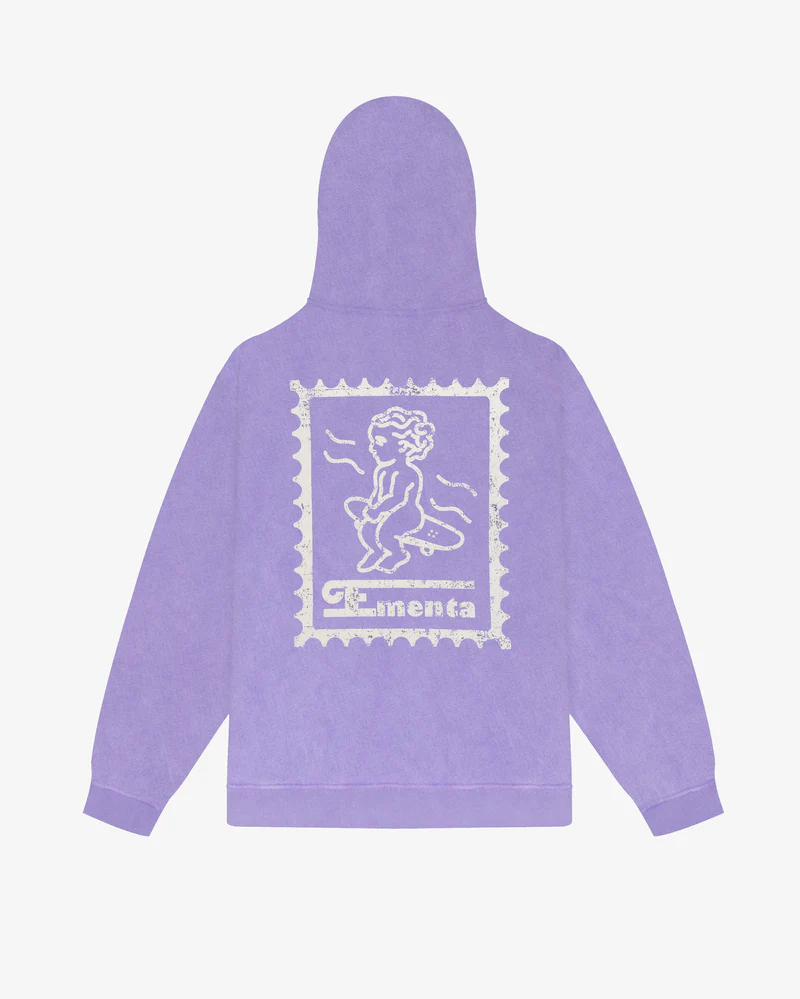 Ementa Ikon Stamp Fade Out Hoodie - Açai