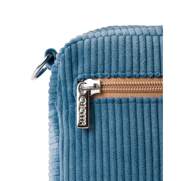 Ementa Fluffy Ikon Cord Bag - Navy