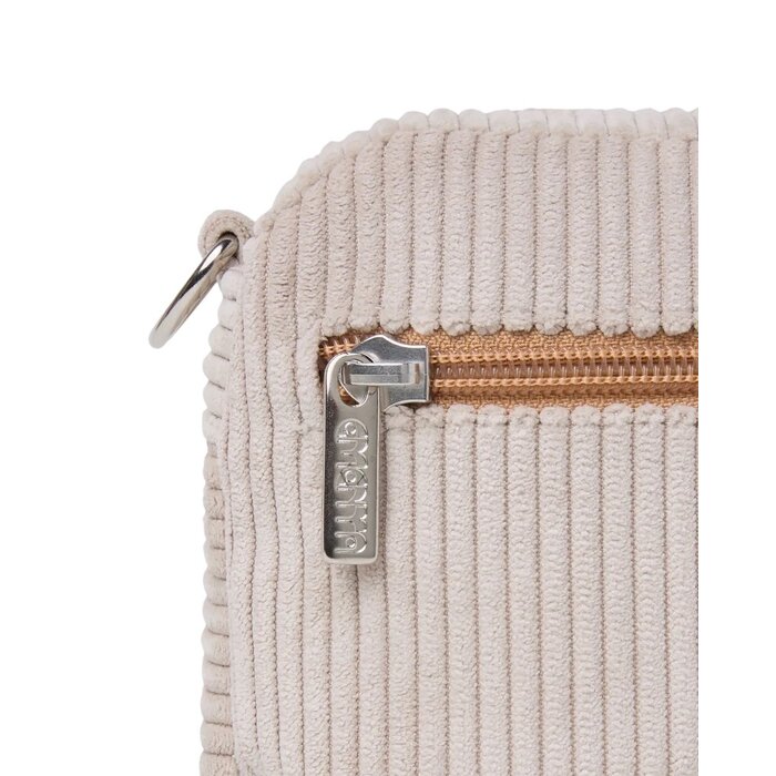 Ementa Fluffy Ikon Cord Bag - Off White