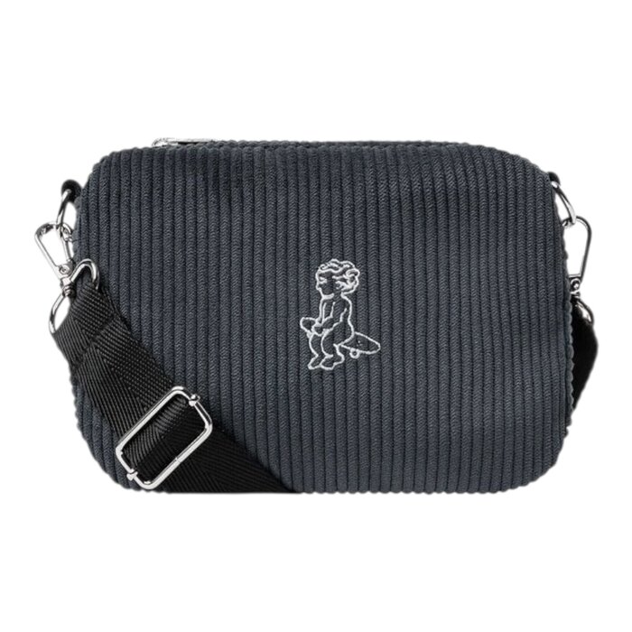 Ementa Fluffy Ikon Cord Bag - Black