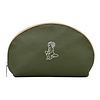 Signature Napa Necessaire Bag - Green