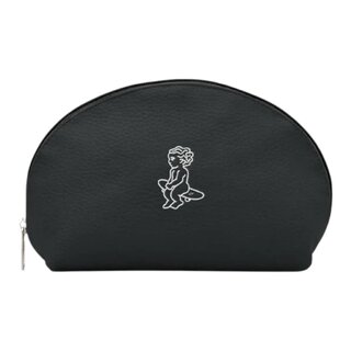 Ementa Signature Napa Necessaire Bag - Black