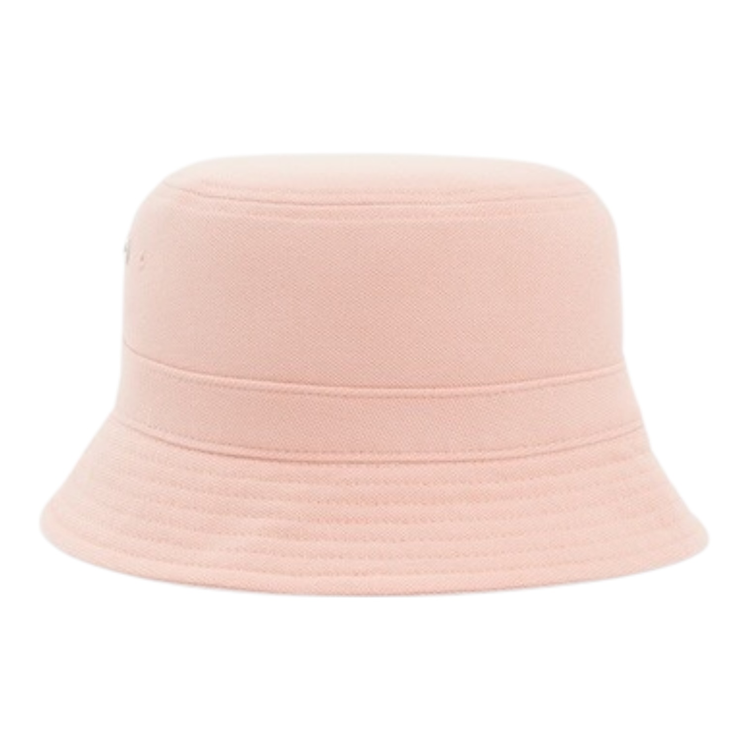 Lacoste Bob en piqué de Coton Biologique Uni - Rose