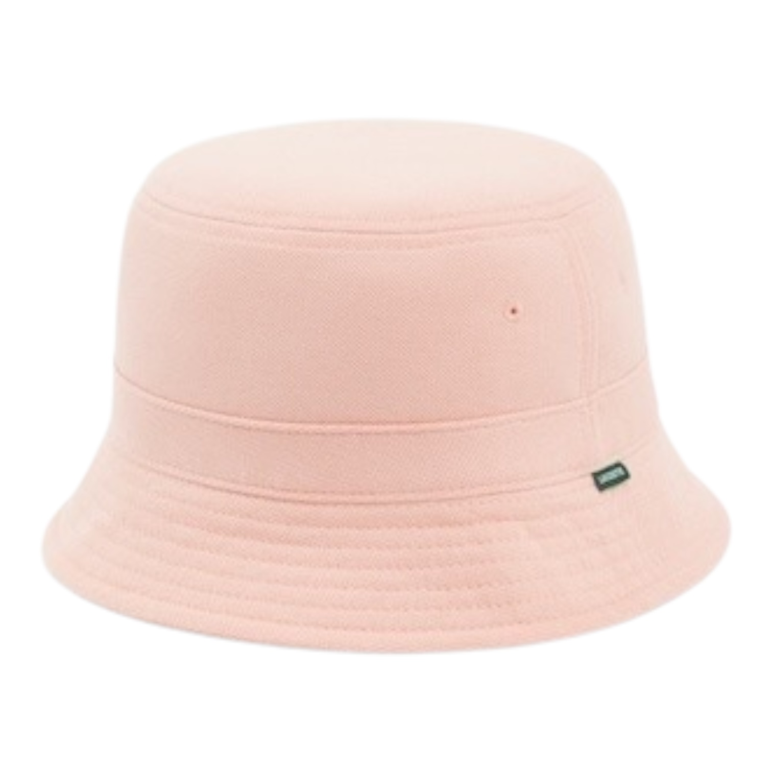 Lacoste Bob en piqué de Coton Biologique Uni - Rose