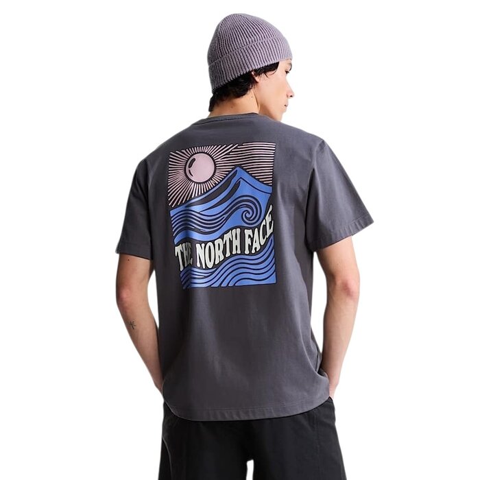 The North Face M' Mountain Escape Relaxed T-Shirt - Anthracite Grey
