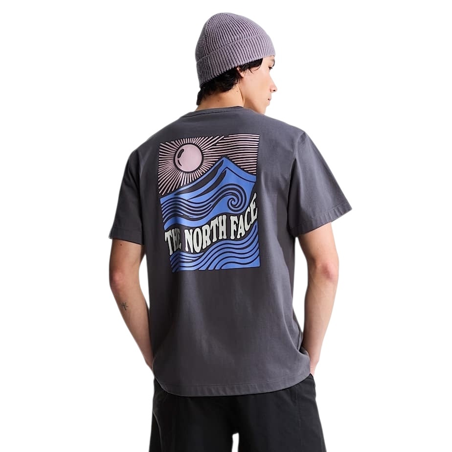 The North Face M' Mountain Escape Relaxed T-Shirt - Anthracite Grey