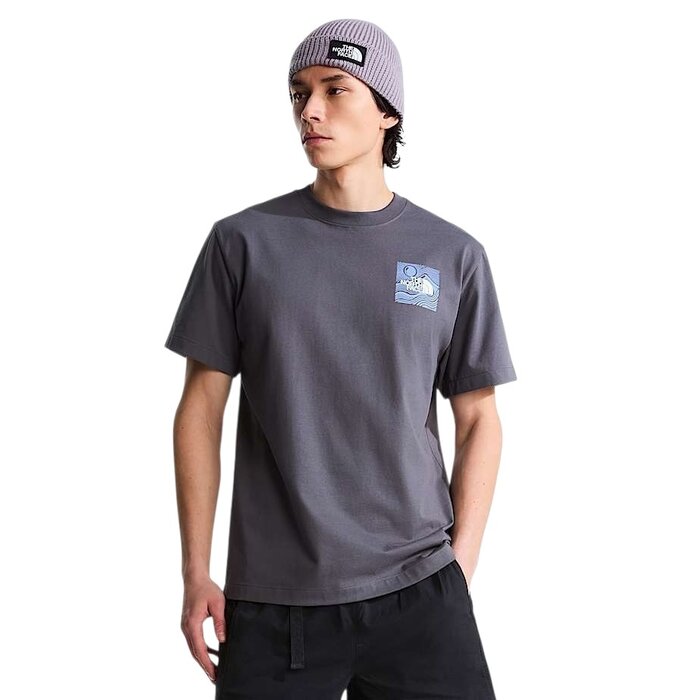 The North Face M' Mountain Escape Relaxed T-Shirt - Anthracite Grey