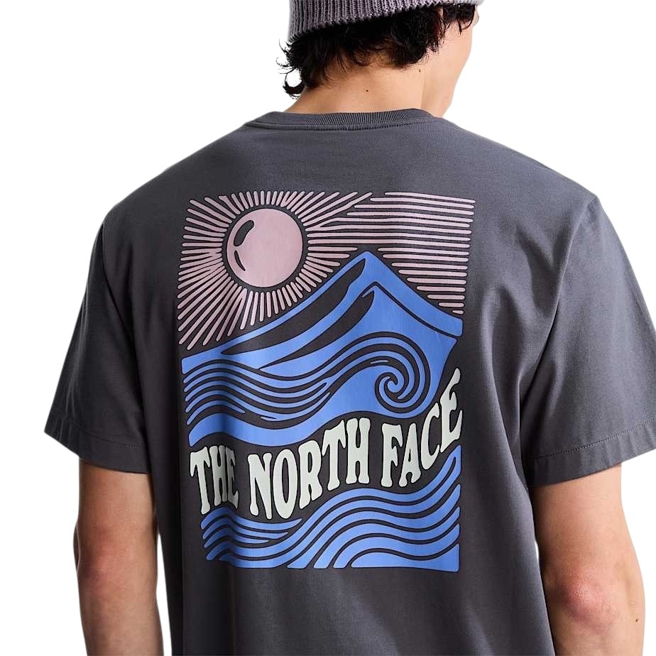 The North Face M' Mountain Escape Relaxed T-Shirt - Anthracite Grey