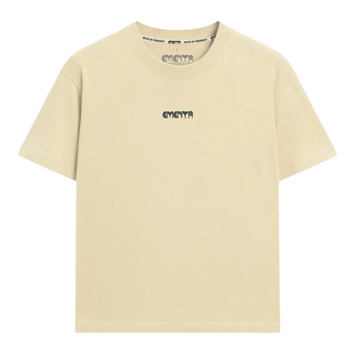 Ementa Bitty S/S T-Shirt - OffWhite/Evergreen