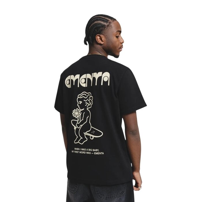 Ementa First Word S/S T-Shirt - Black