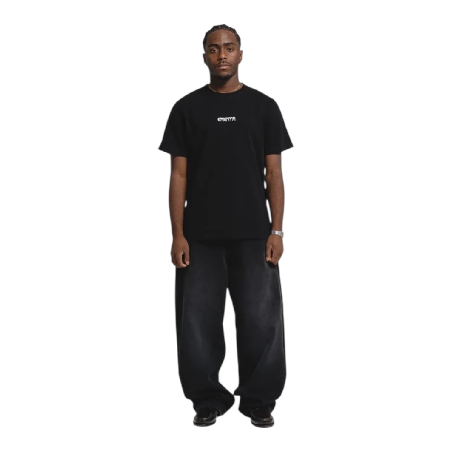 Ementa First Word S/S T-Shirt - Black