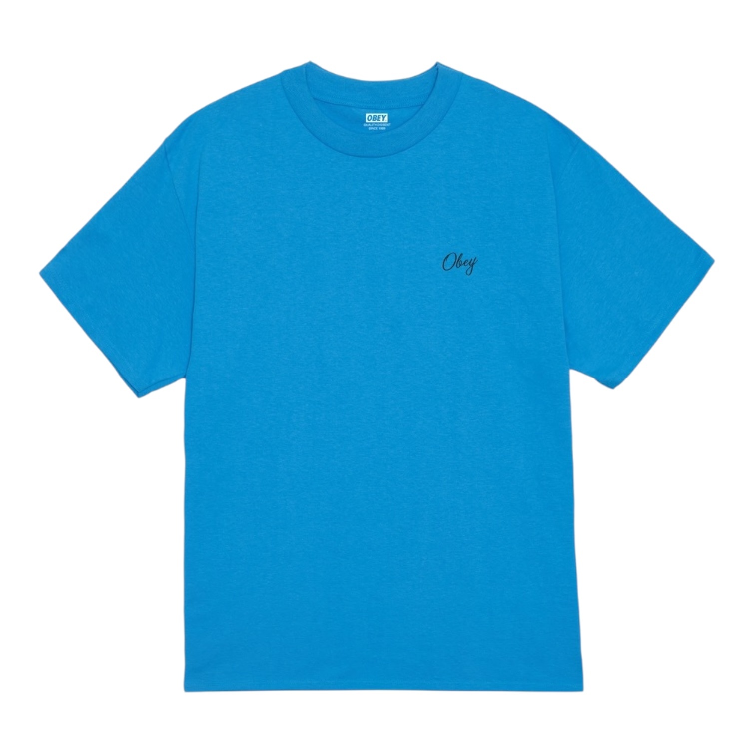 Obey Paper Rose T-shirt - Azure Blue