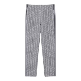 Lacoste Pantalon de survêtement Paris Monogramme - Gris Clair/Gris Foncé