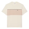 T-shirt color-block coton - Beige