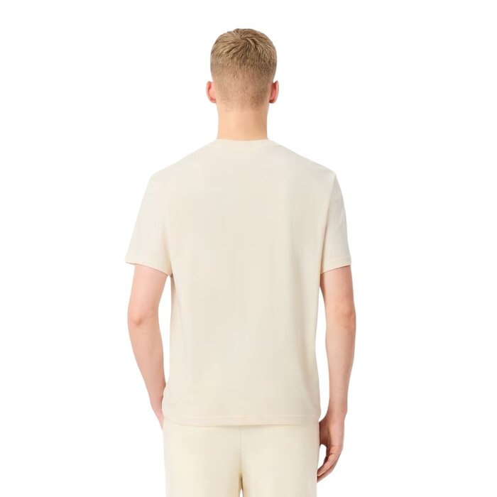 Lacoste T-shirt color-block coton - Beige