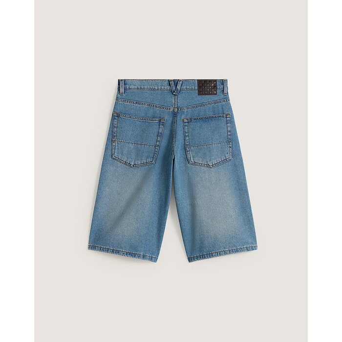 Vans Check 5 Baggy Short - Blue Stone Washed