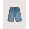 Check 5 Baggy Short - Blue Stone Washed