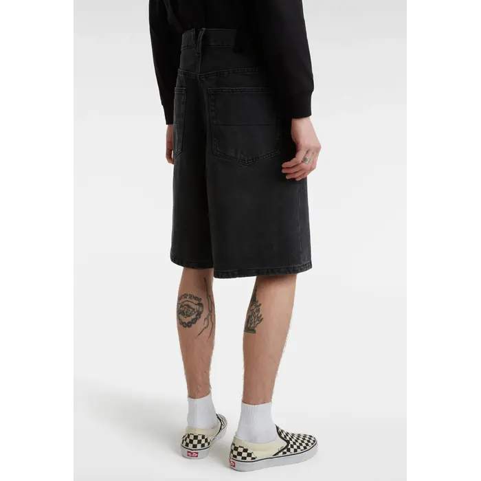 Vans Check 5 Baggy Short - Black Stone Washed
