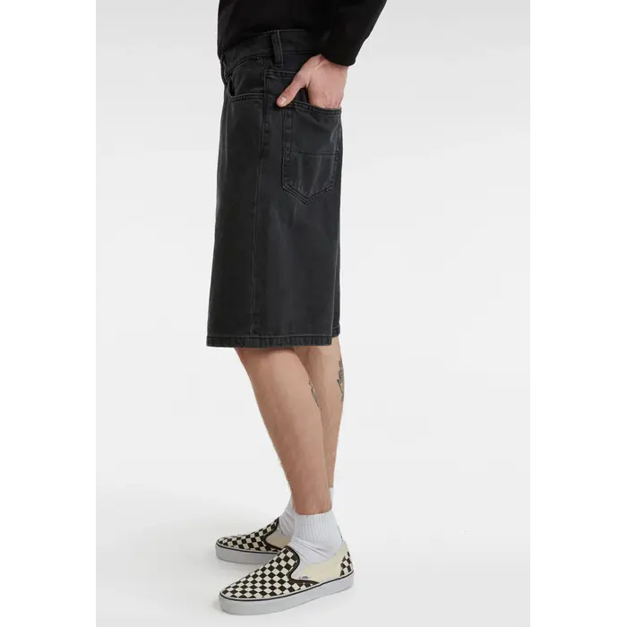 Vans Check 5 Baggy Short - Black Stone Washed
