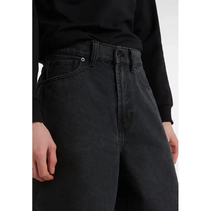 Vans Check 5 Baggy Short - Black Stone Washed