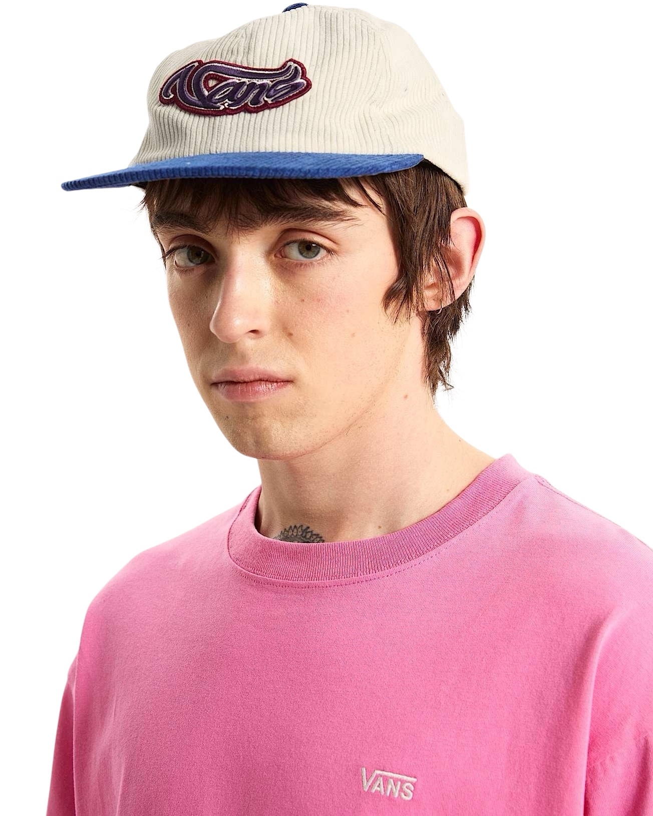 Vans Wavy Script Jockey - Natural/Blue