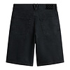 Check 5 Baggy Short - Black Stone Washed