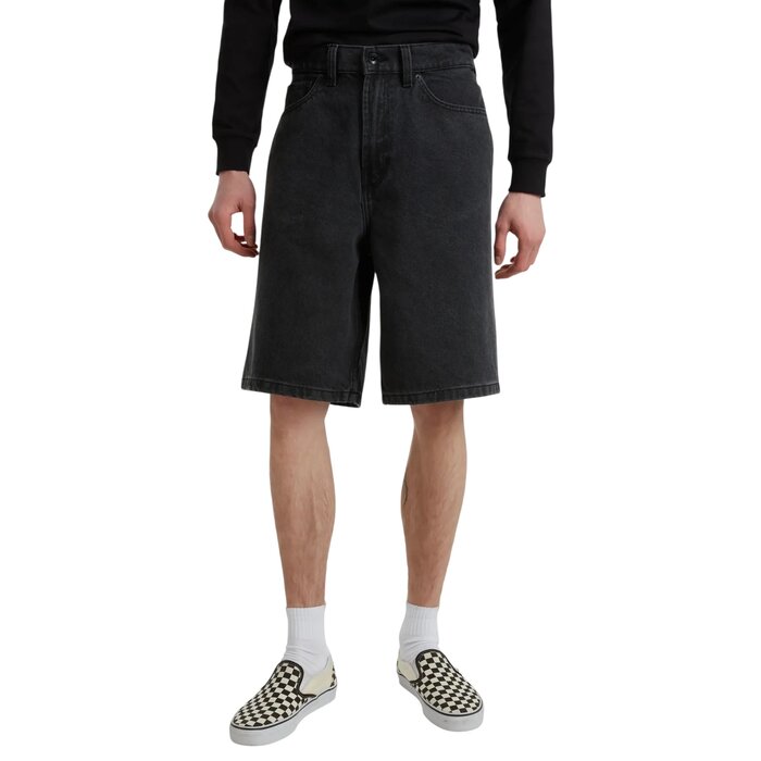 Vans Check 5 Baggy Short - Black Stone Washed