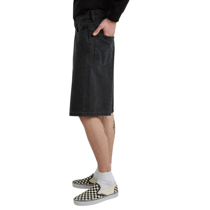 Vans Check 5 Baggy Short - Black Stone Washed