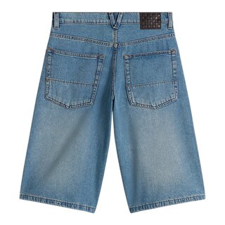 Vans Check 5 Baggy Short - Blue Stone Washed