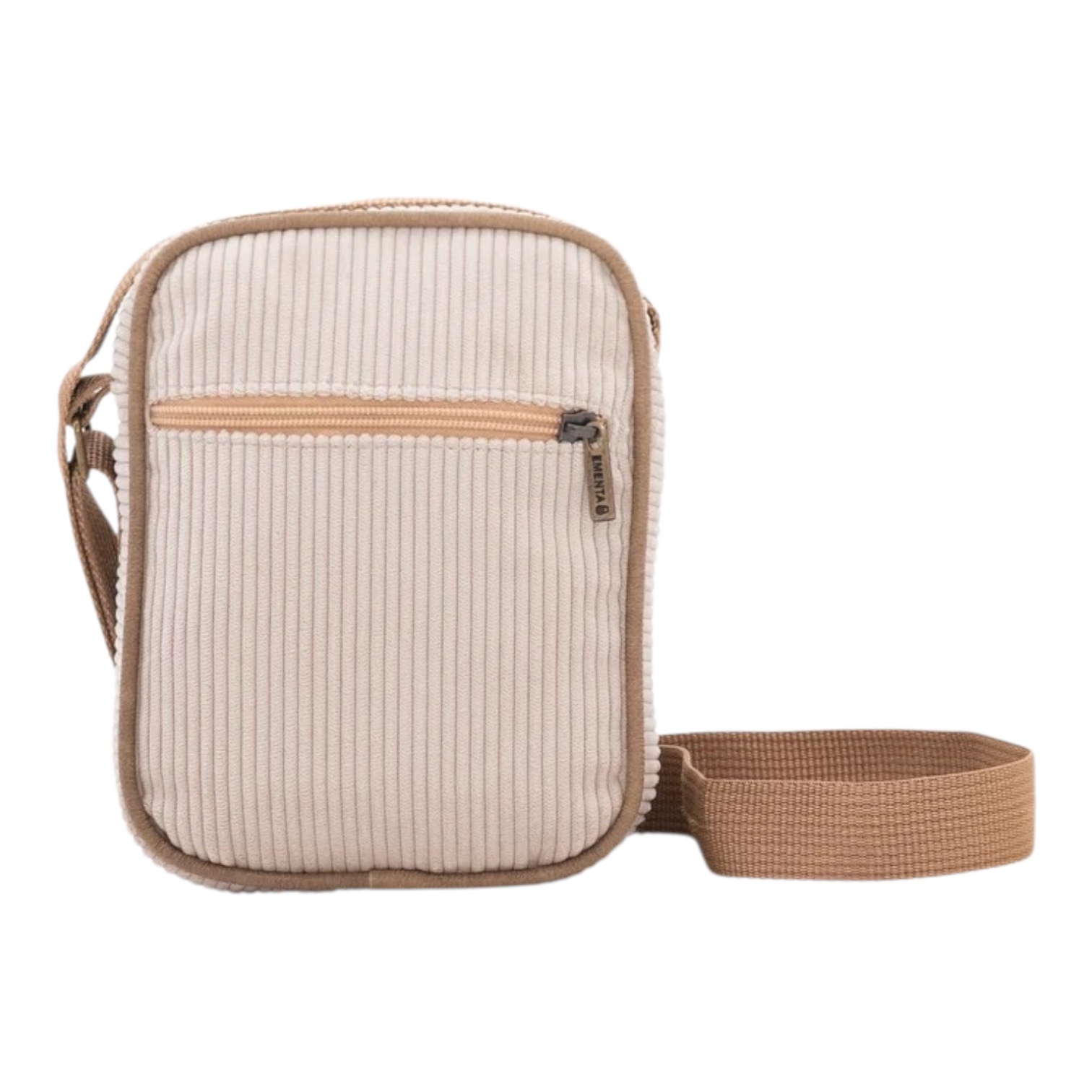 Ementa Square Big Square Ikon Cord Bag - Off White