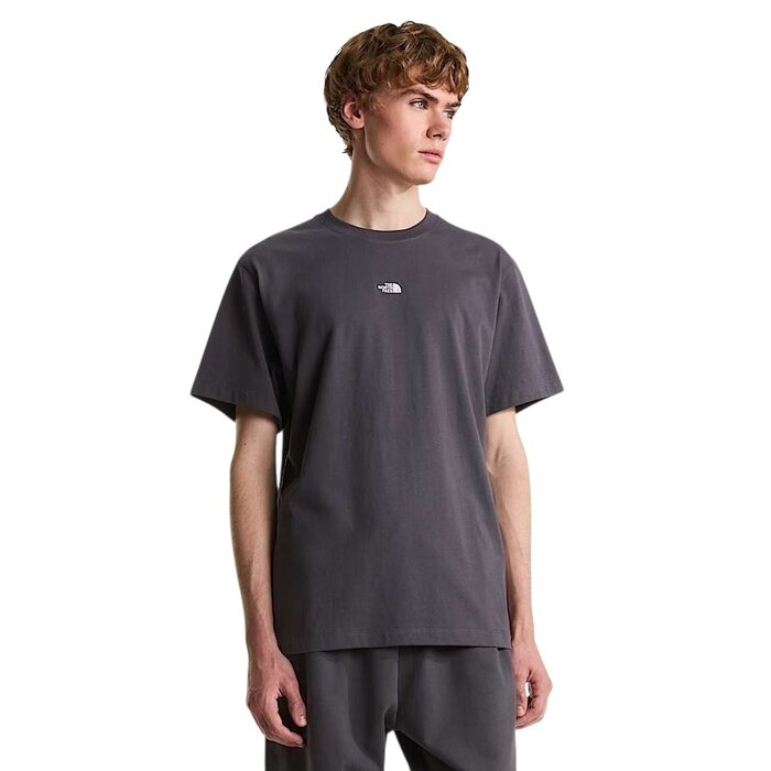 The North Face Essential Center Logo Relaxed Tee - Anthracite Grey